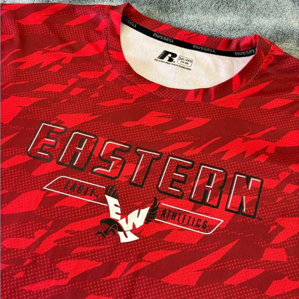 EWU Eastern Washington University Eagles red black sportswear 3XL Russell